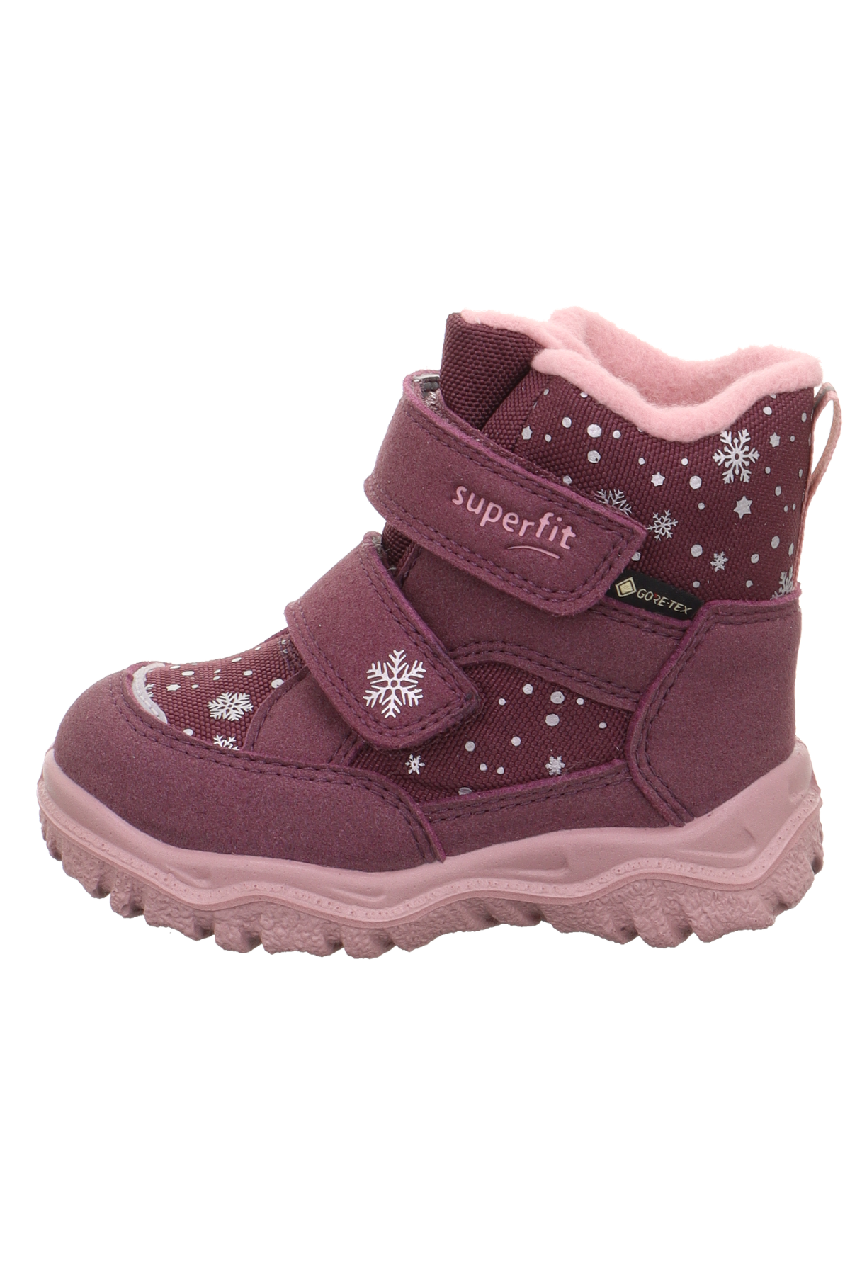 Husky1 Superfit Goretex Kız Bebek Kar Botu Mor