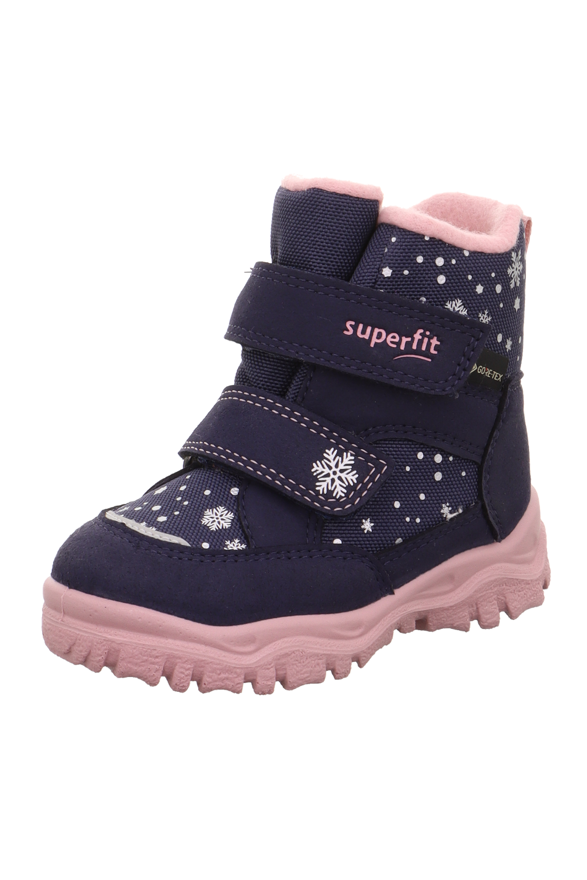 Husky1 Superfit Goretex Kız Çocuk Kar Botu Lacivert