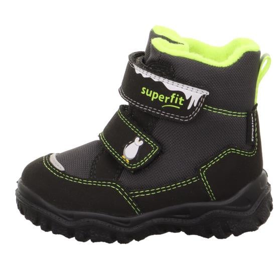 Husky1 Superfit Penguenli Bebek Kar Botu Siyah