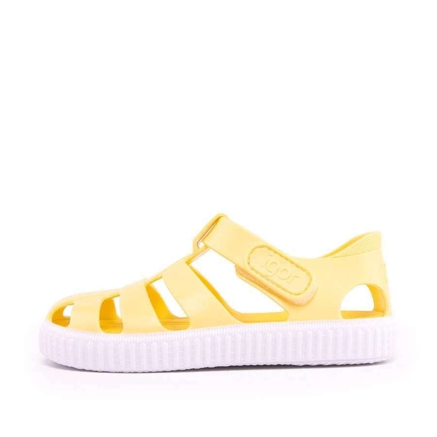 Igor Nico Beyaz Taban Arkası Kapalı Deniz Ayakkabı Sarı