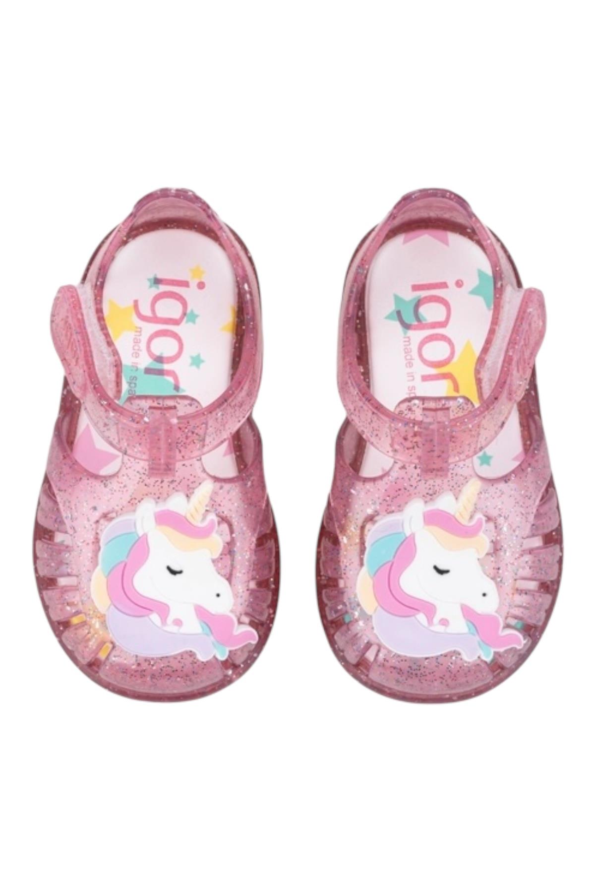 Igor Tobby Unicornio Sandalet Fuşya