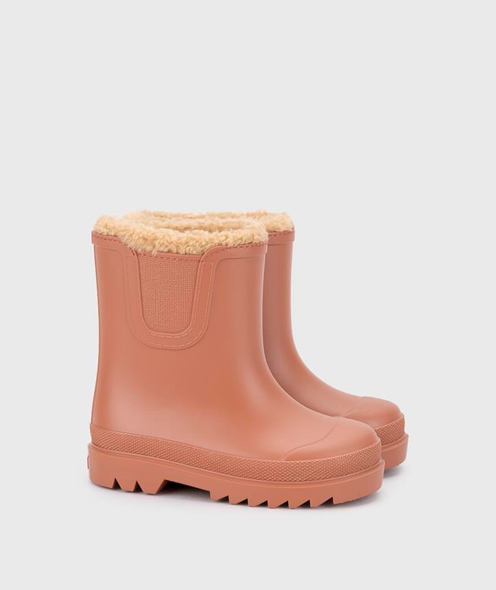 Igor Tokio Borreguito Kürklü Yağmur Çizmesi Kiremit