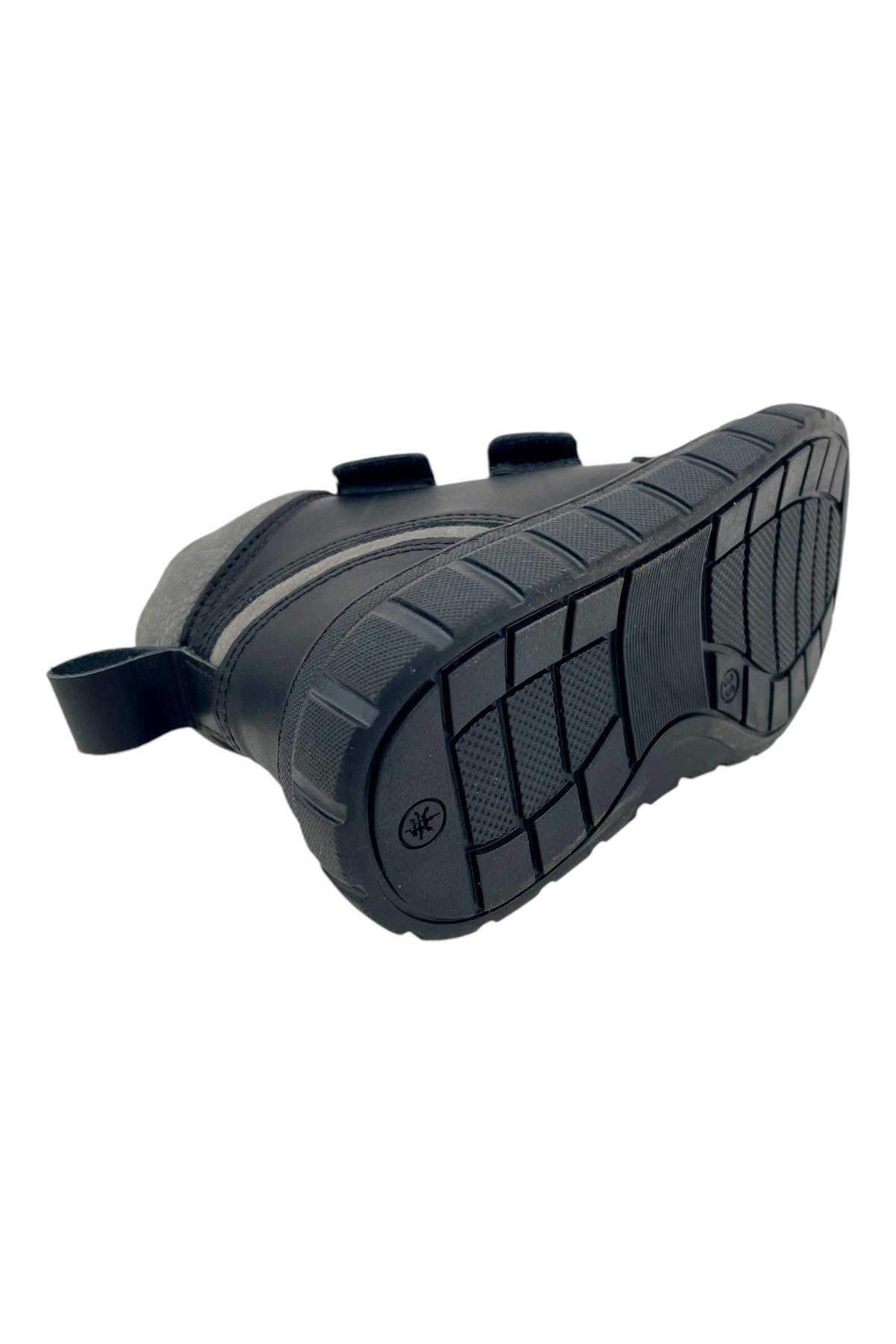 Indiana Erkek Çocuk Bot Siyah