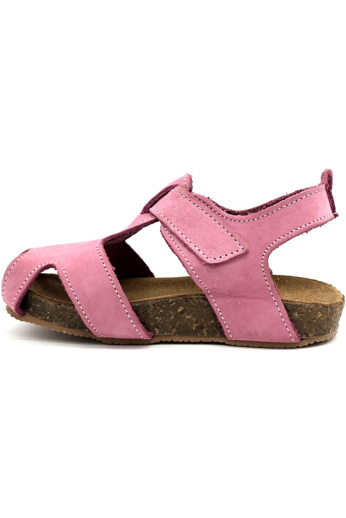 Kapalı Mantar Taban Erkek Çocuk Sandaleti Pembe