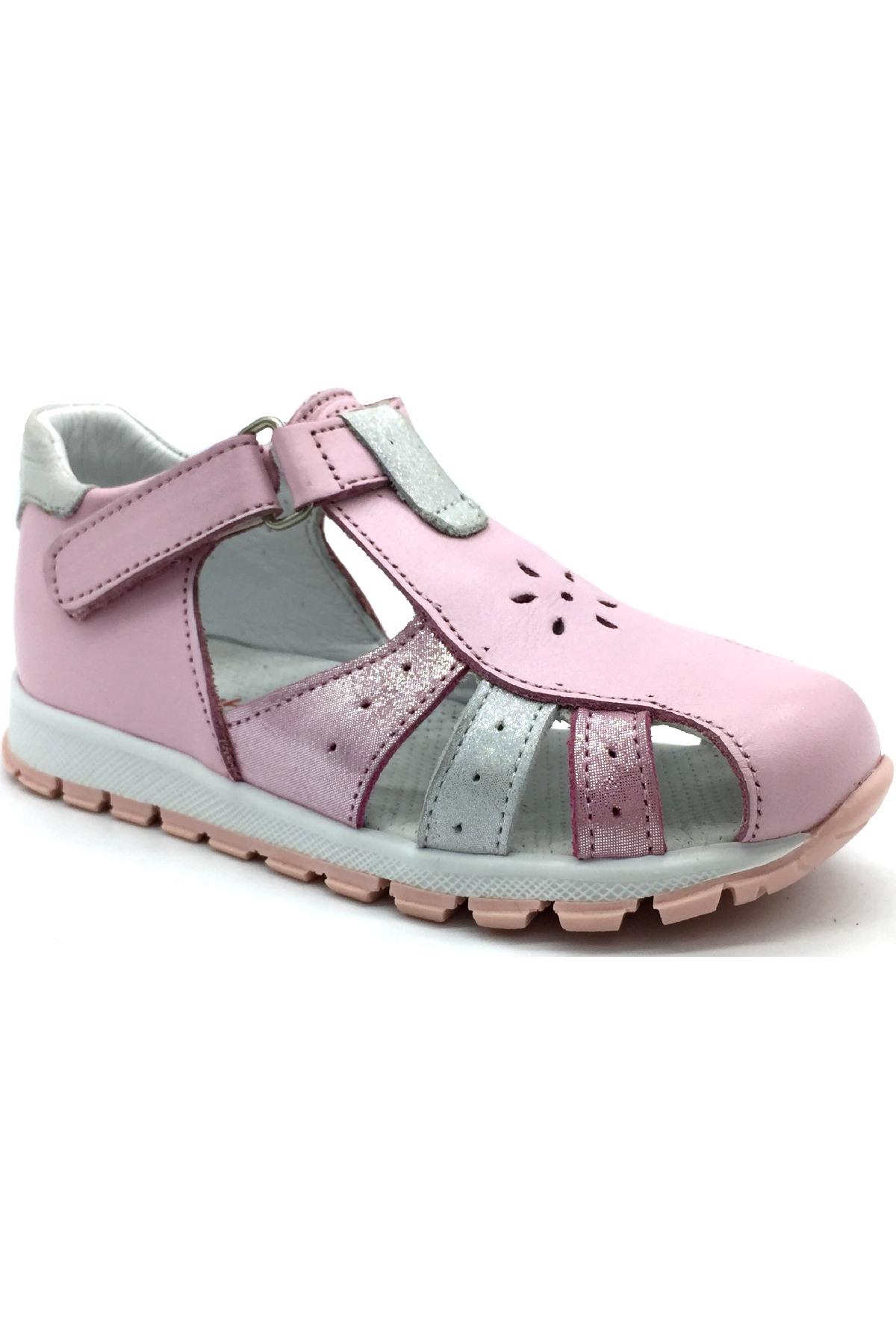 Kız Çocuk Delikli Spor Sandalet Pembe