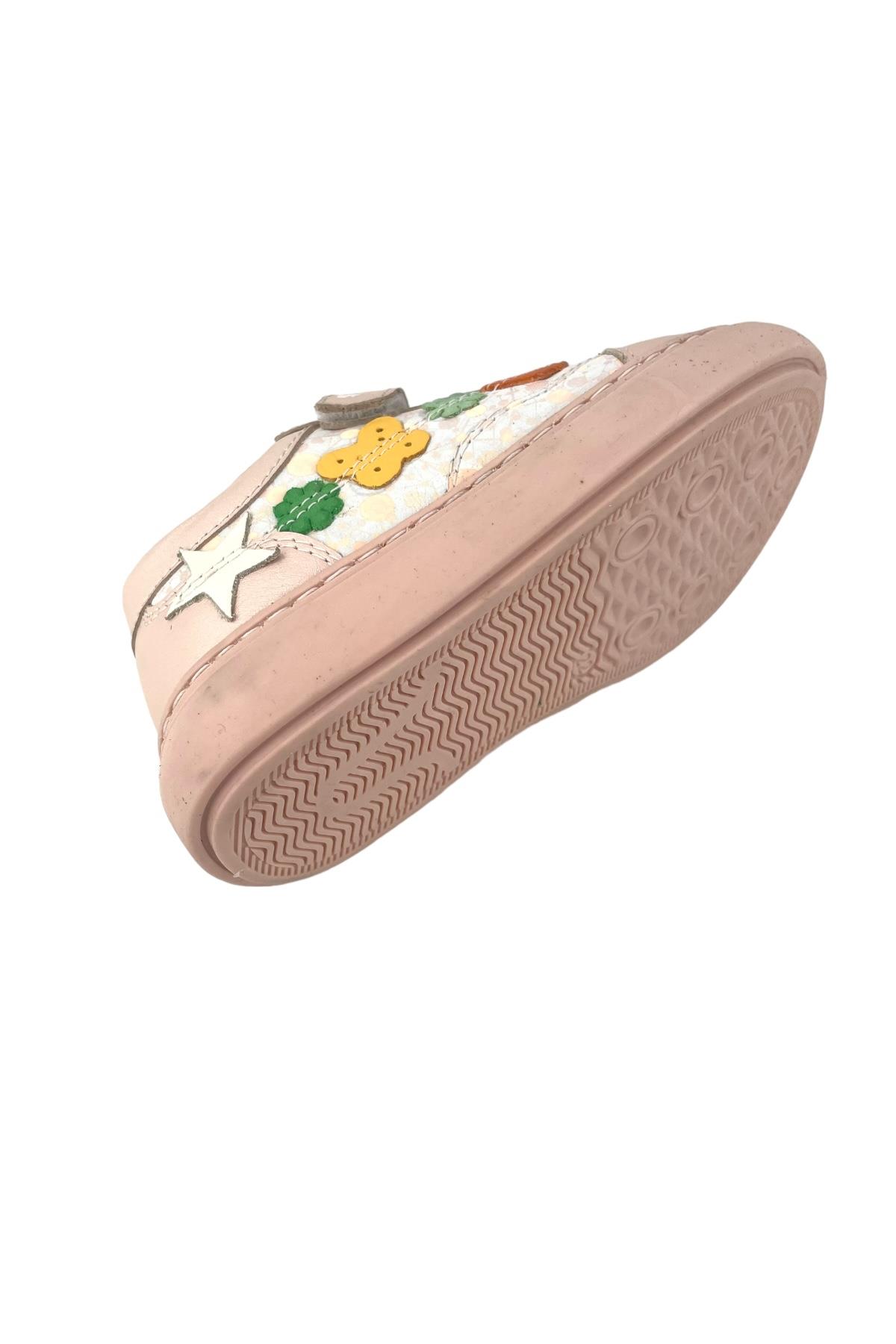 Kız Çocuk Ortho Casual Ayakkabı Pudra