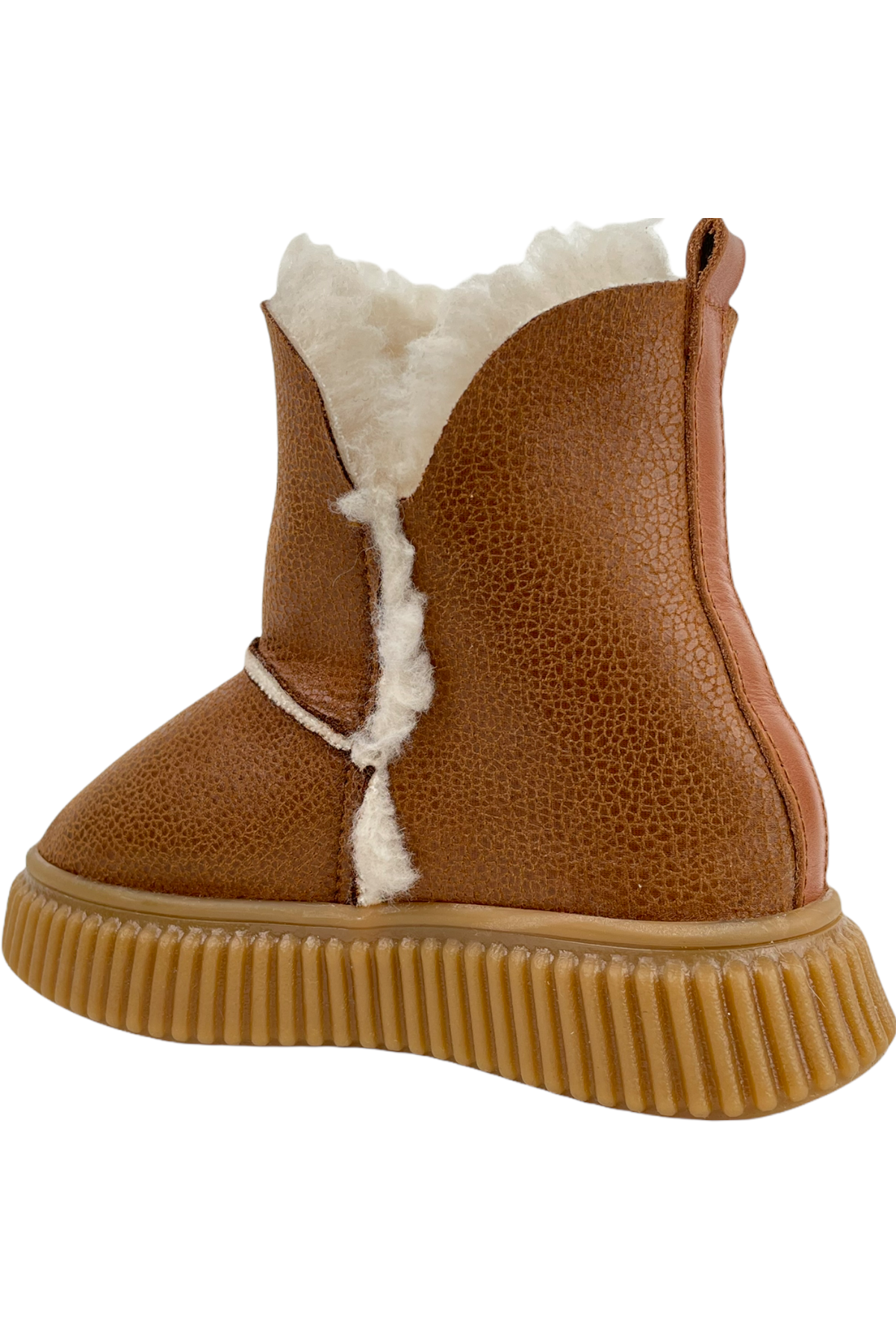 Kürklü Ugg Modeli Bot Taba