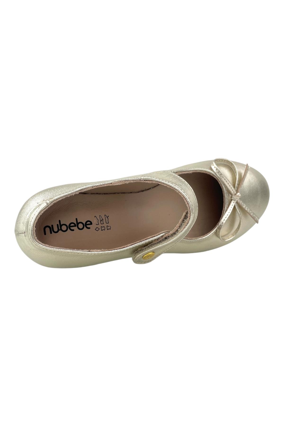 Lady Mary Minik Fiyonklu Elegant Babet Dore