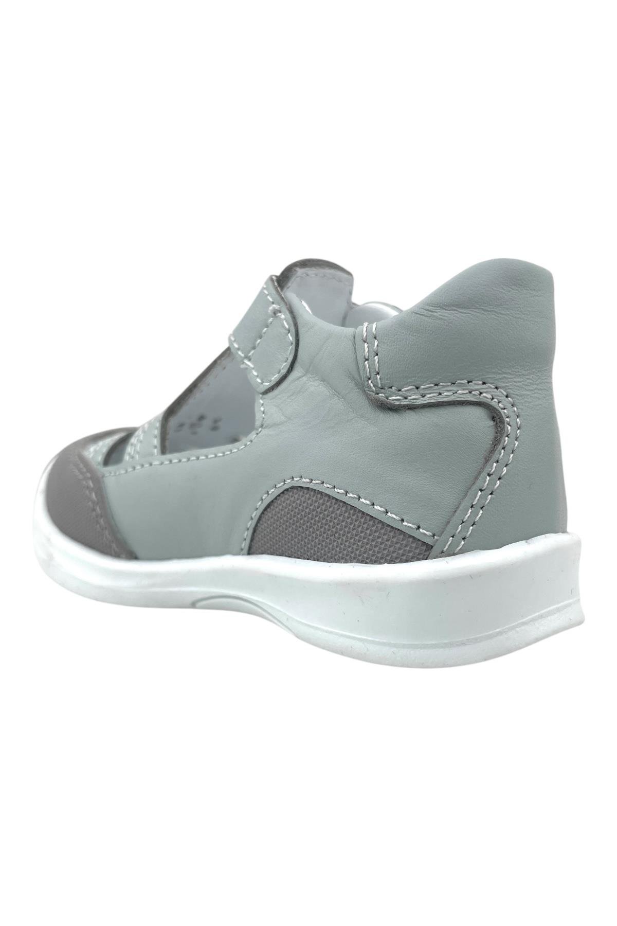 Lyon Erkek Çocuk İlk Adım Ayakkabısı Gri