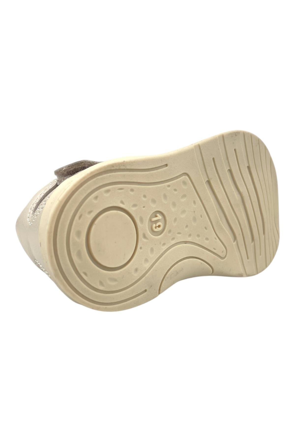 Lyon Kız Çocuk İlk Adım Ayakkabısı bej leopar