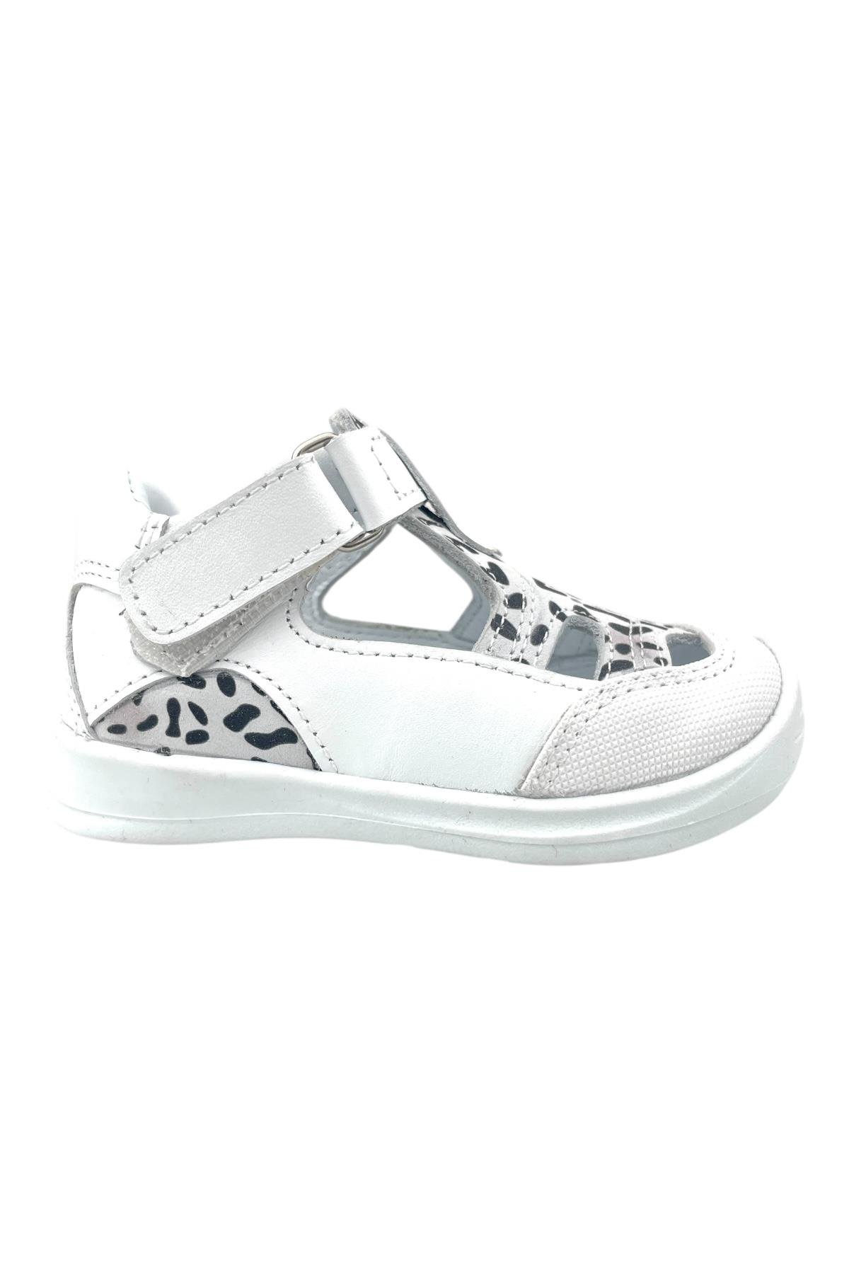 Lyon Kız Çocuk İlk Adım Ayakkabısı Beyaz