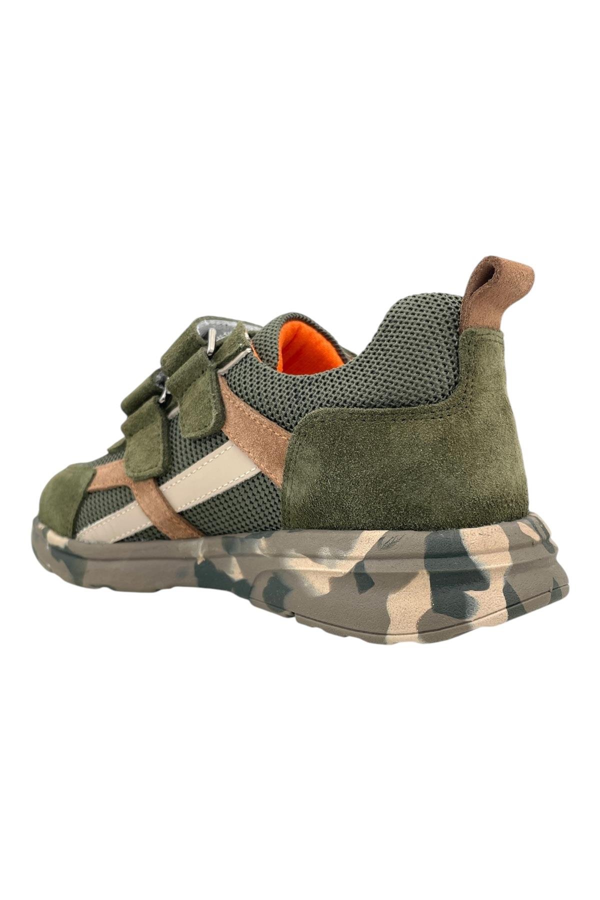 Mexican Erkek Çocuk Desenli Taban Ayakkabı Haki