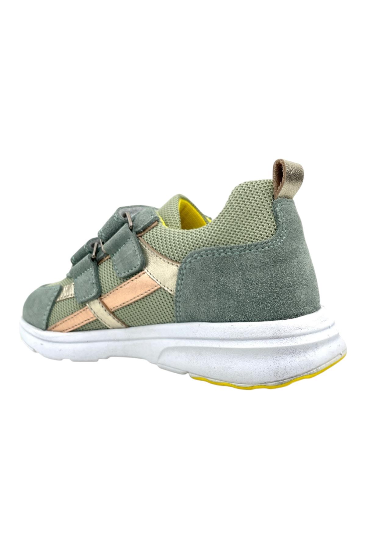 Mexican Kız Çocuk Desenli Taban Ayakkabı Su Yeşili