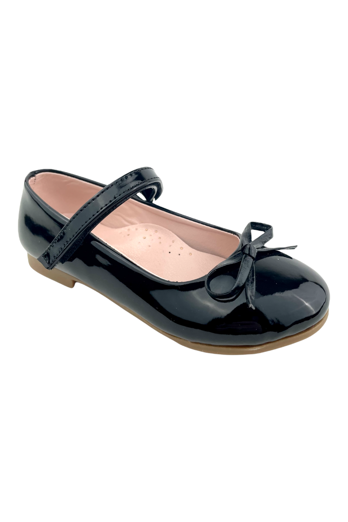 Minik Fiyonklu Çocuk Babeti Siyah Rugan