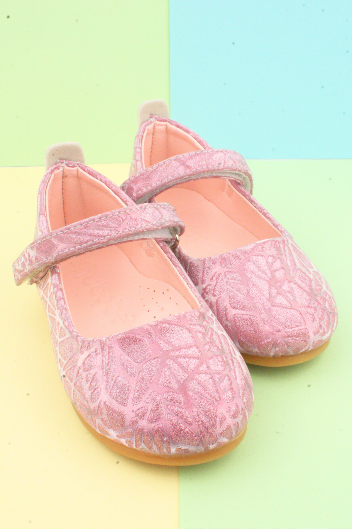 Nubebe Rainbow Kız Çocuk Babet Pembe