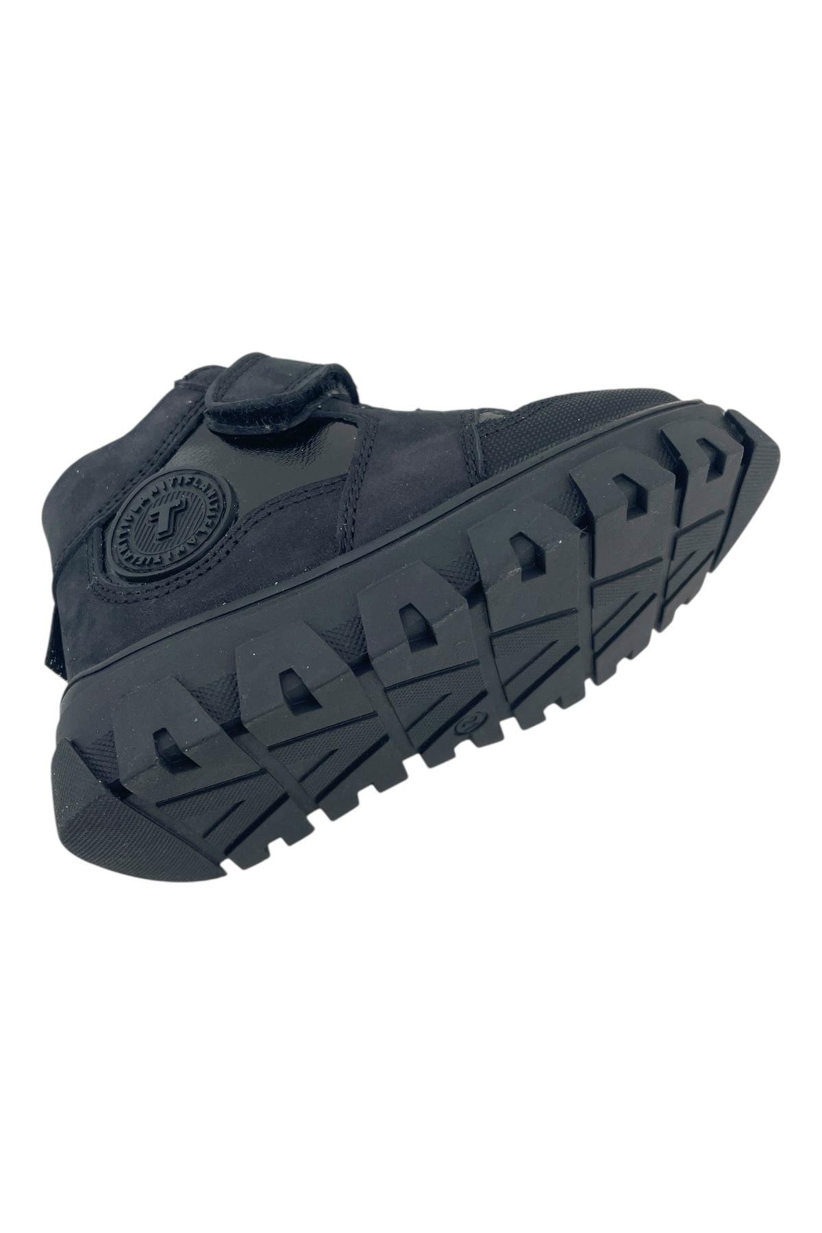 Obsidyen Kız Çocuk Ortopedik Bot Siyah