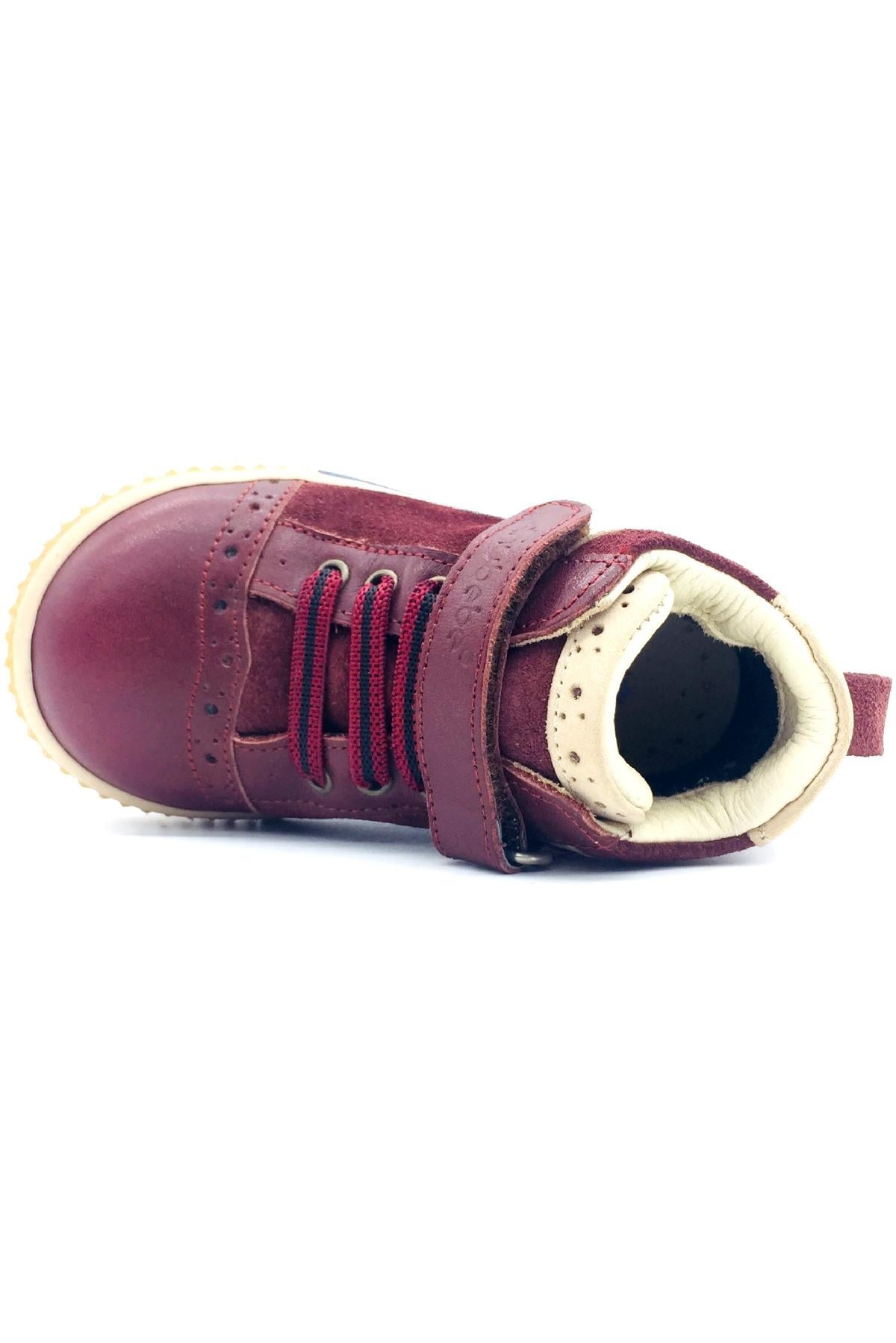 Old Skool Anatomik Erkek Çocuk Botu Bordo