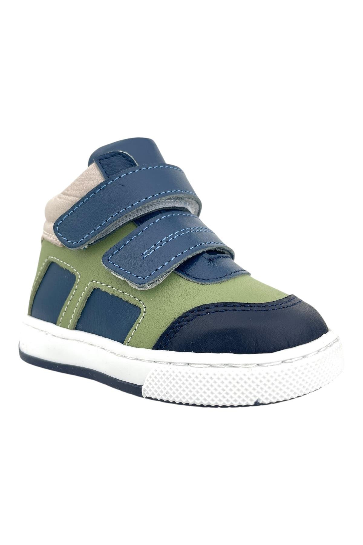 Ottoman Erkek Bebek İlk Adım Ayakkabısı Kot-Yeşil