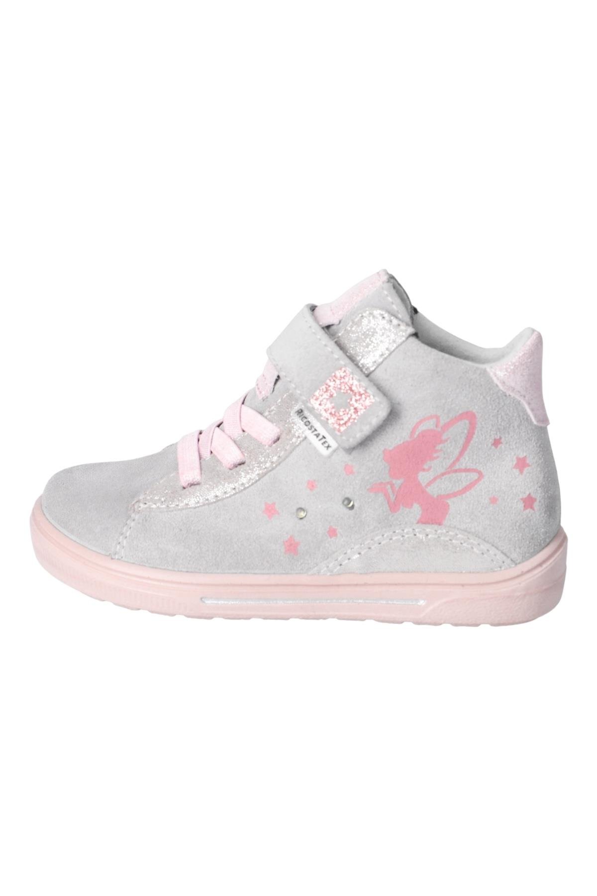 Ricosta Tinki Işıklı Deri Bot Gri-Pembe