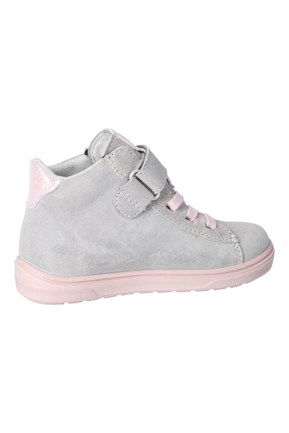 Ricosta Tinki Işıklı Deri Bot Gri-Pembe