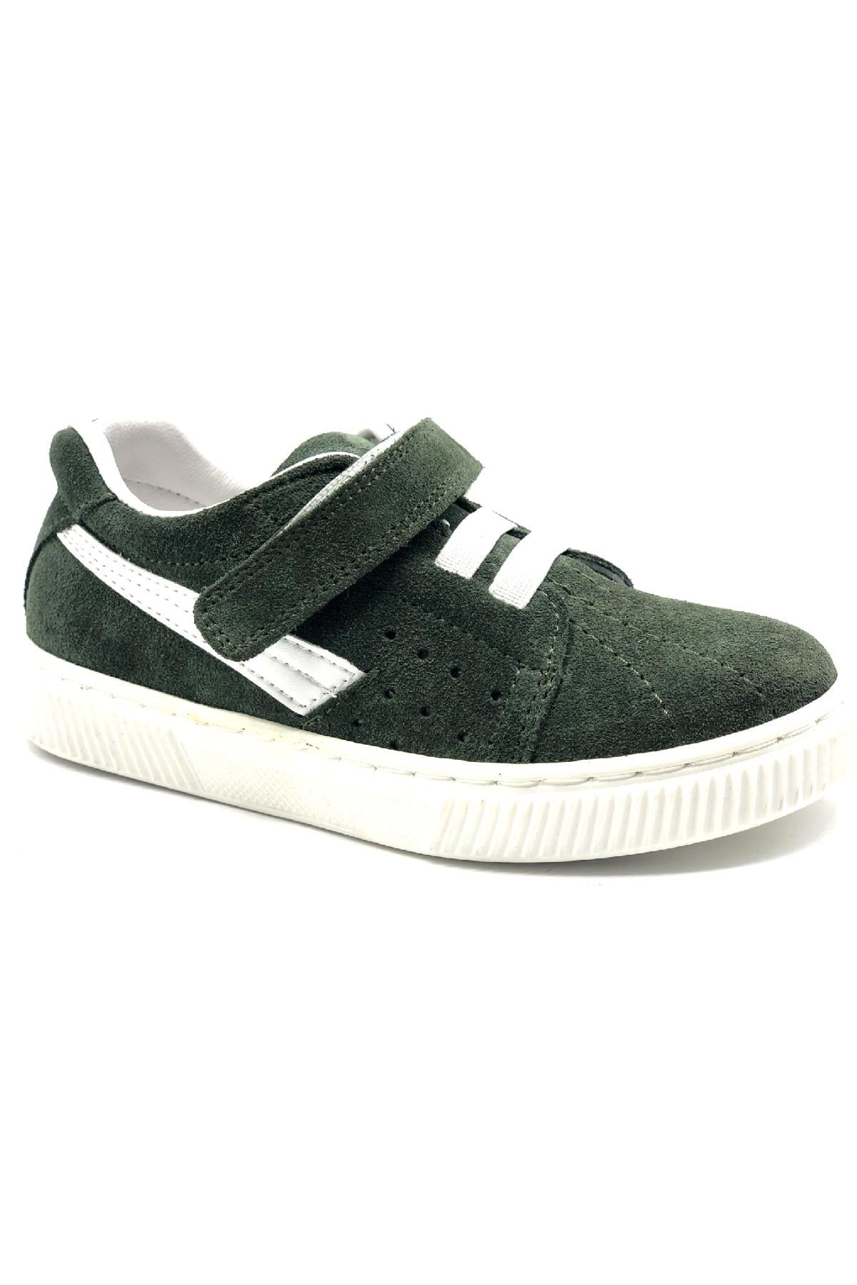Şeritli Erkek Casual Ayakkabı Yeşil