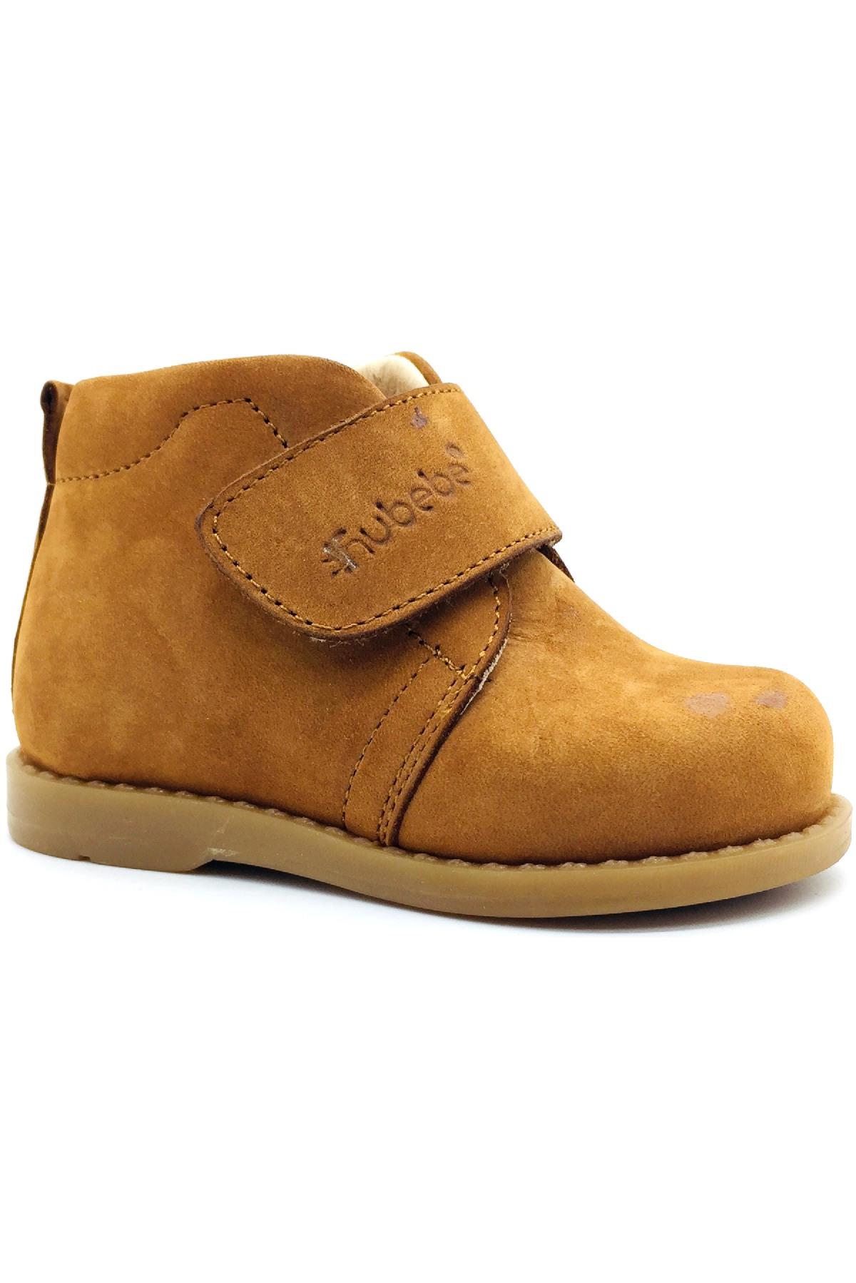 Şık ve Sade Unisex İlk Adım Botu Taba