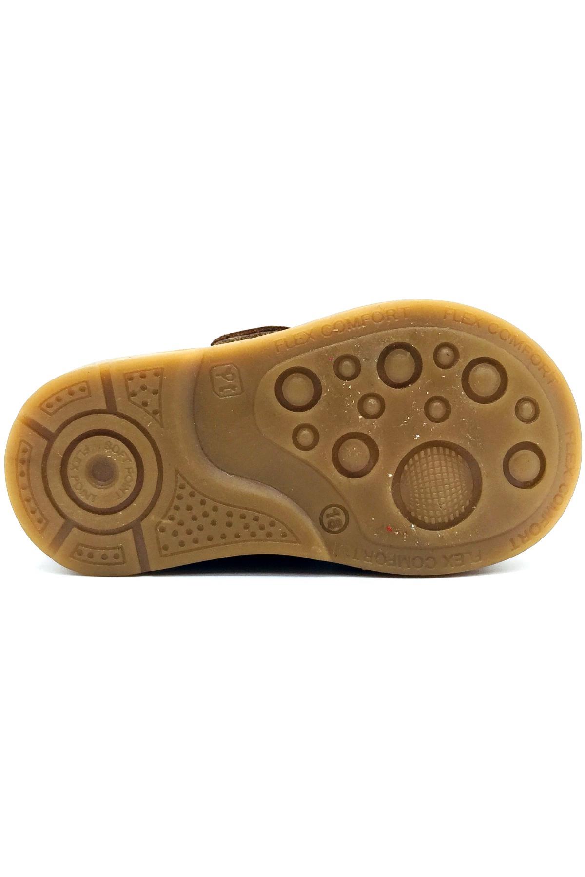 Şık ve Sade Unisex İlk Adım Botu Taba