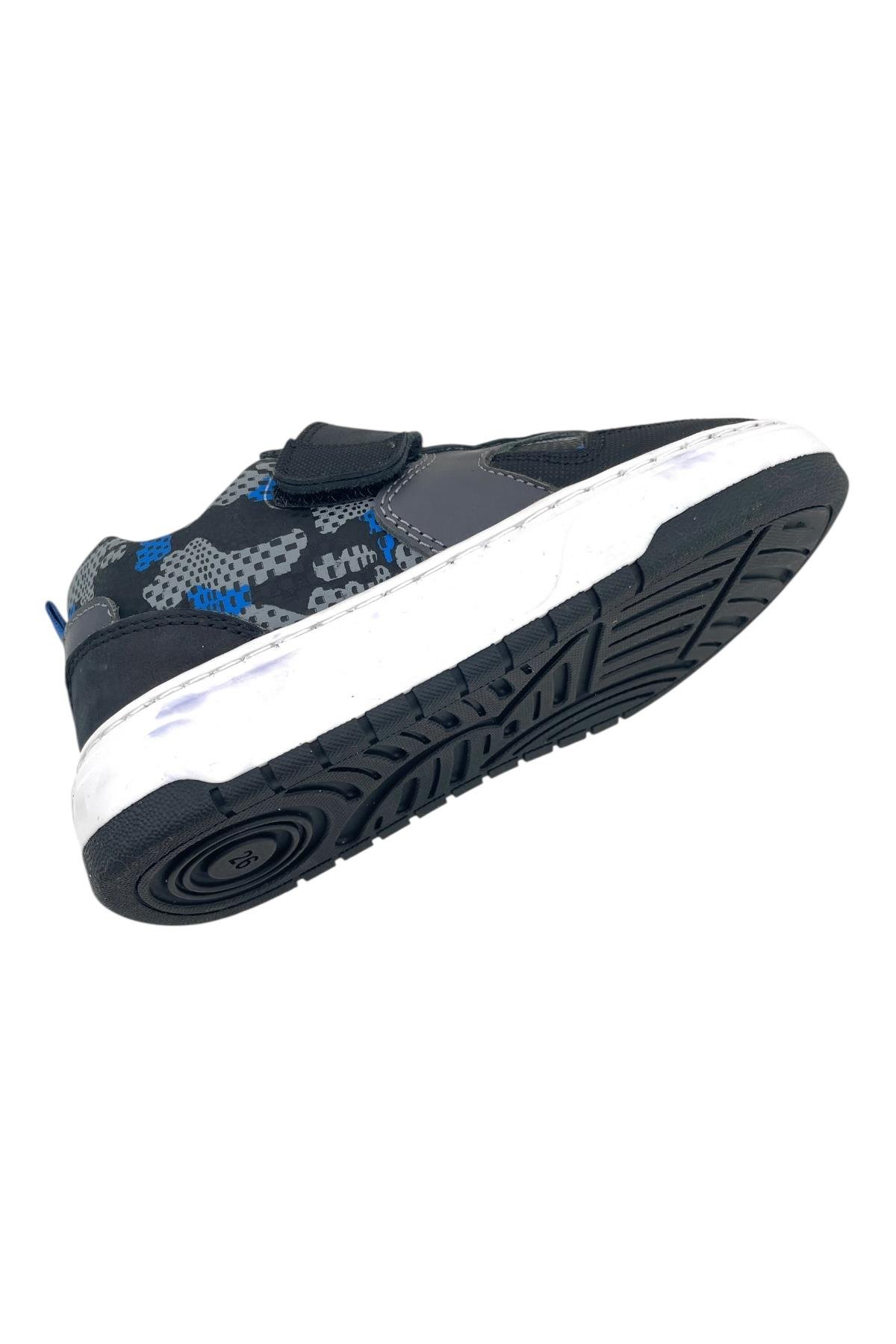 Sorrento Erkek Çocuk Ortopedik Spor Ayakkabı Siyah