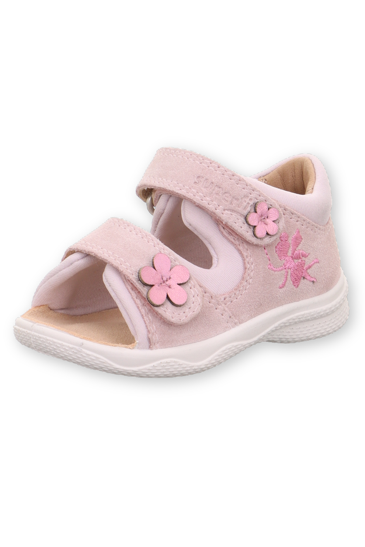 Superfit Çiçekli Bebe Boy Sandalet Pembe