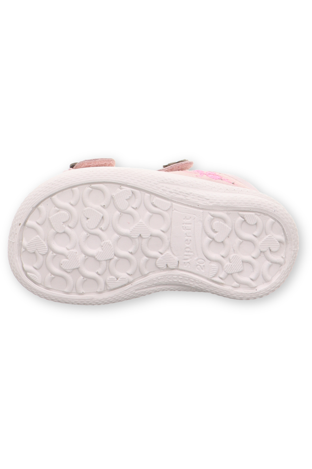 Superfit Çiçekli Bebe Boy Sandalet Pembe