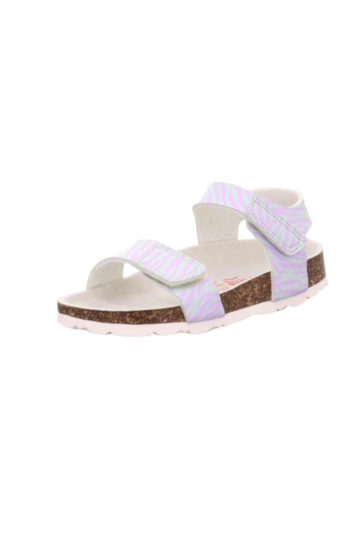 Superfit Çocuk Mantar Taban Sandalet Lila