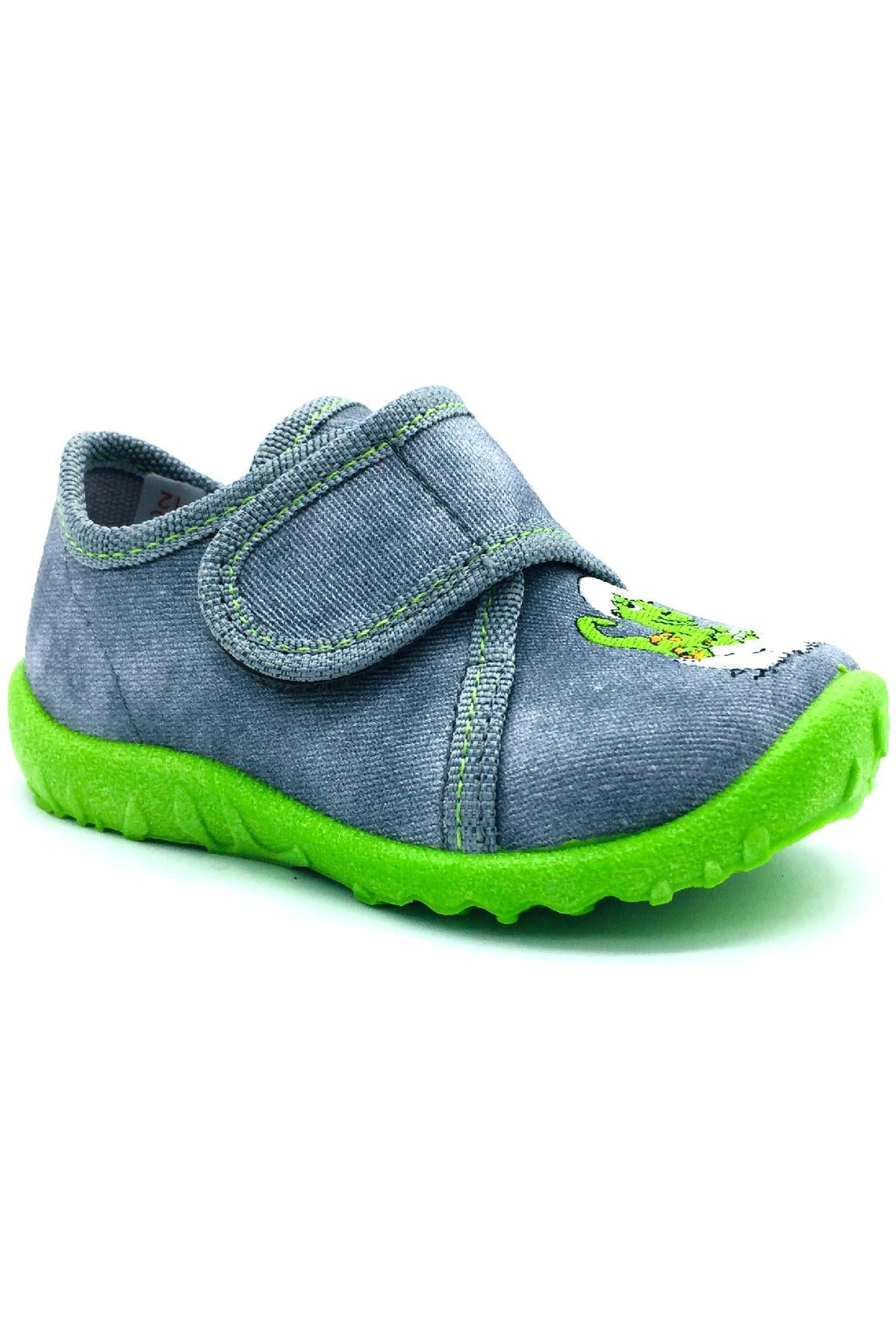 Superfit Erkek Çocuk Ev Ayakkabısı Çocuk Boy Gri