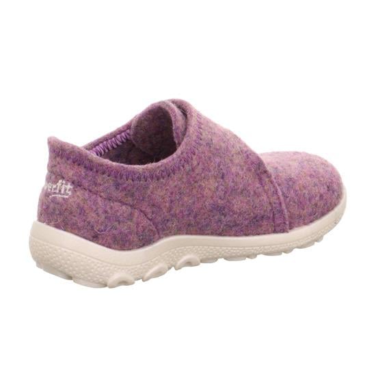 Superfit Happy Octi Cırtlı Keçe Ev Ayakkabısı Lila