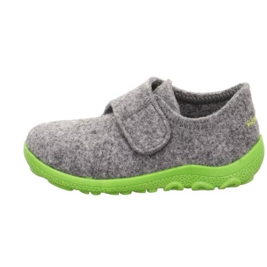 Superfit Happy Octi Cırtlı Keçe Ev Ayakkabısı Gri