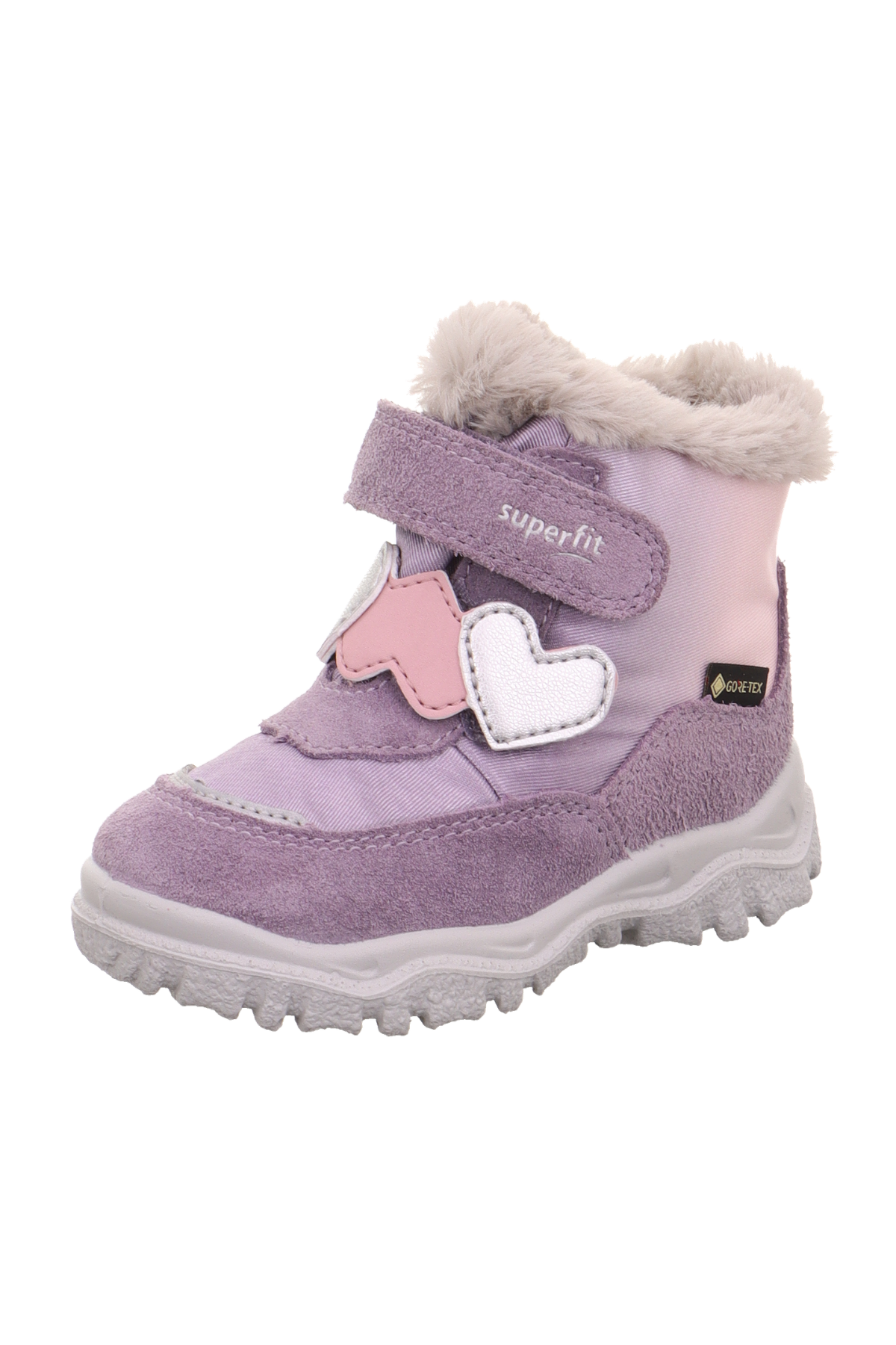 Superfit Husky+ Goretex Kız Bebek Kar Botu Lila