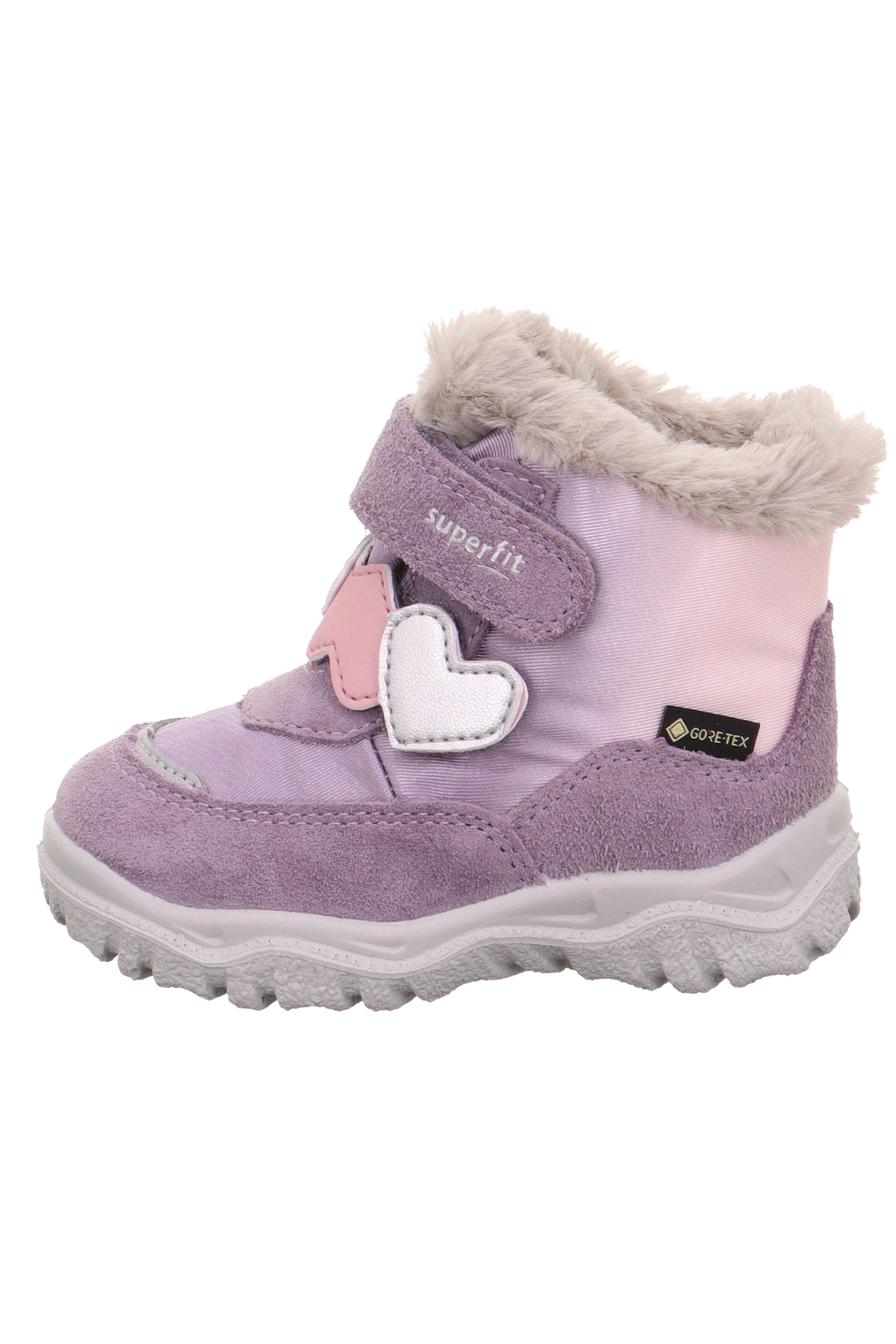 Superfit Husky+ Goretex Kız Bebek Kar Botu Lila