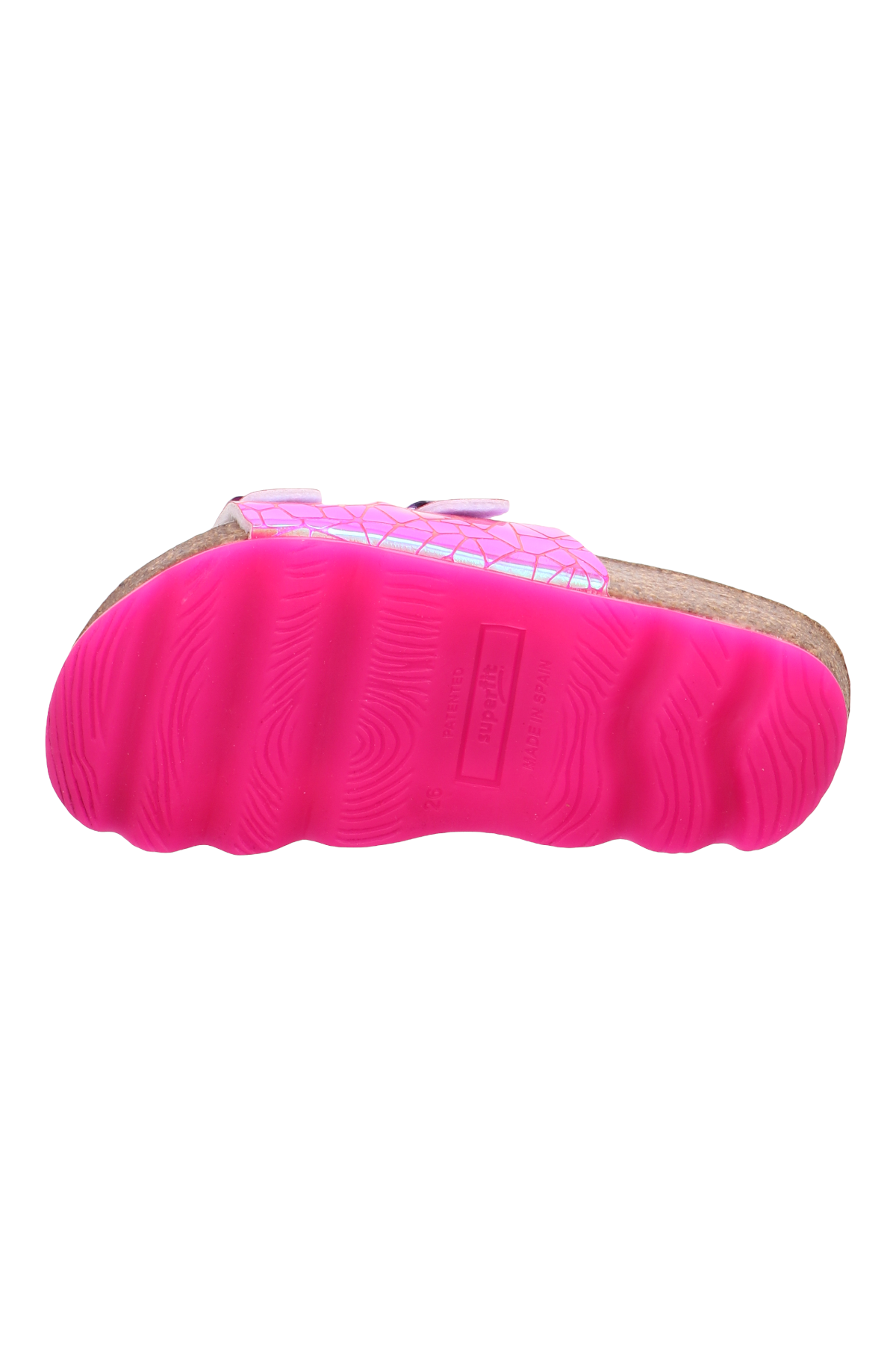 Superfit Mantar Taban Parlak Terlik Pembe
