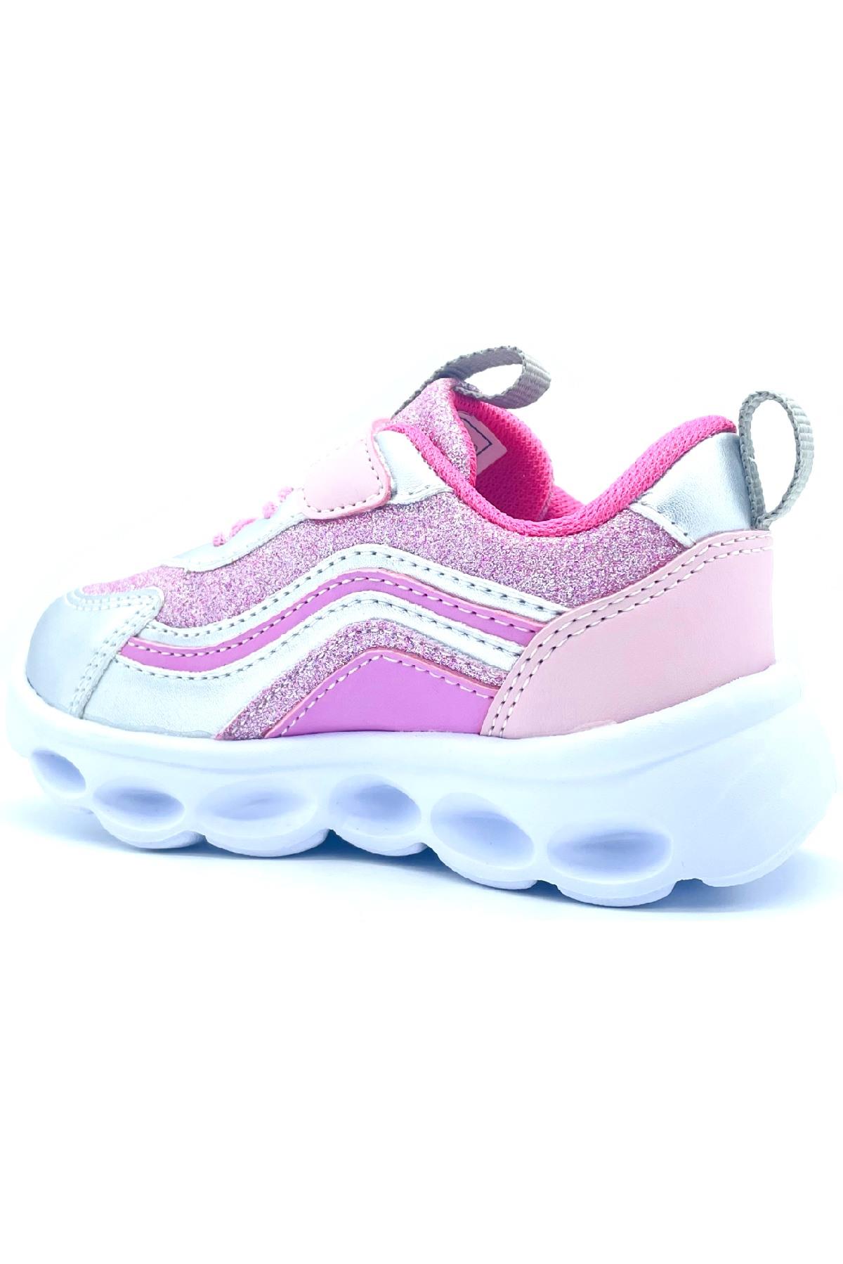Trio Shiny Jr. Spor Ayakkabı Pembe