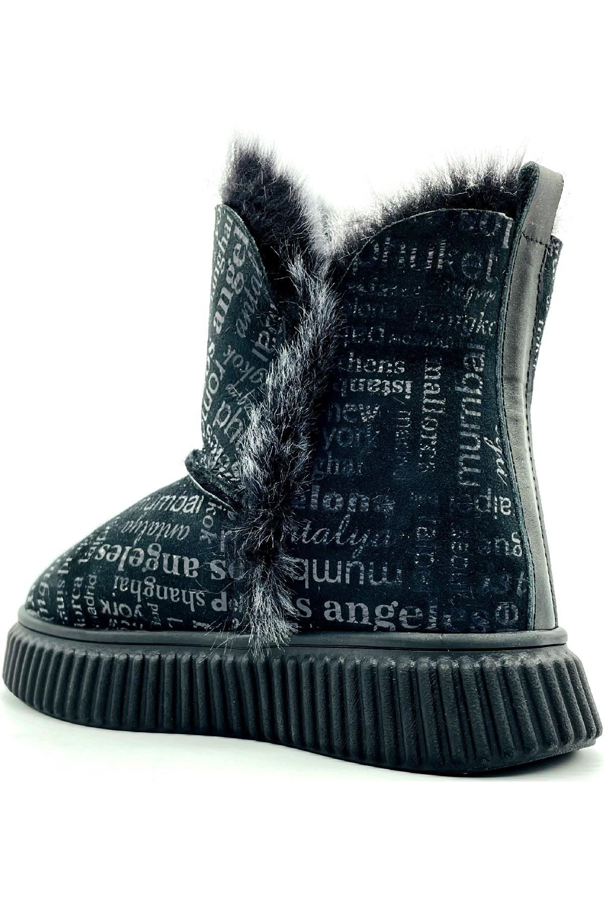 Ugg Modeli Bot Siyah