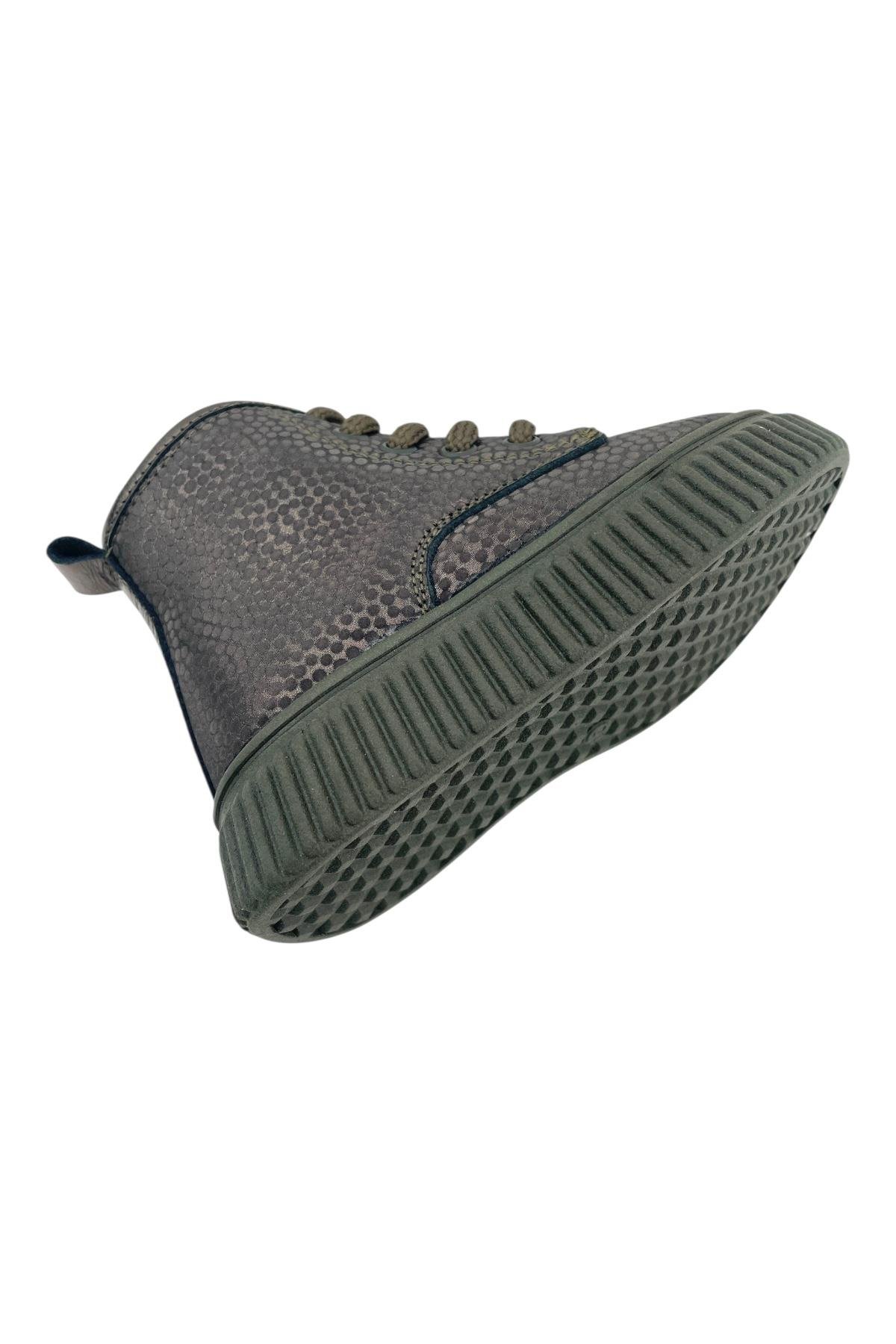 Zümrüt Kız Çocuk Ortopedik Bot Yeşil