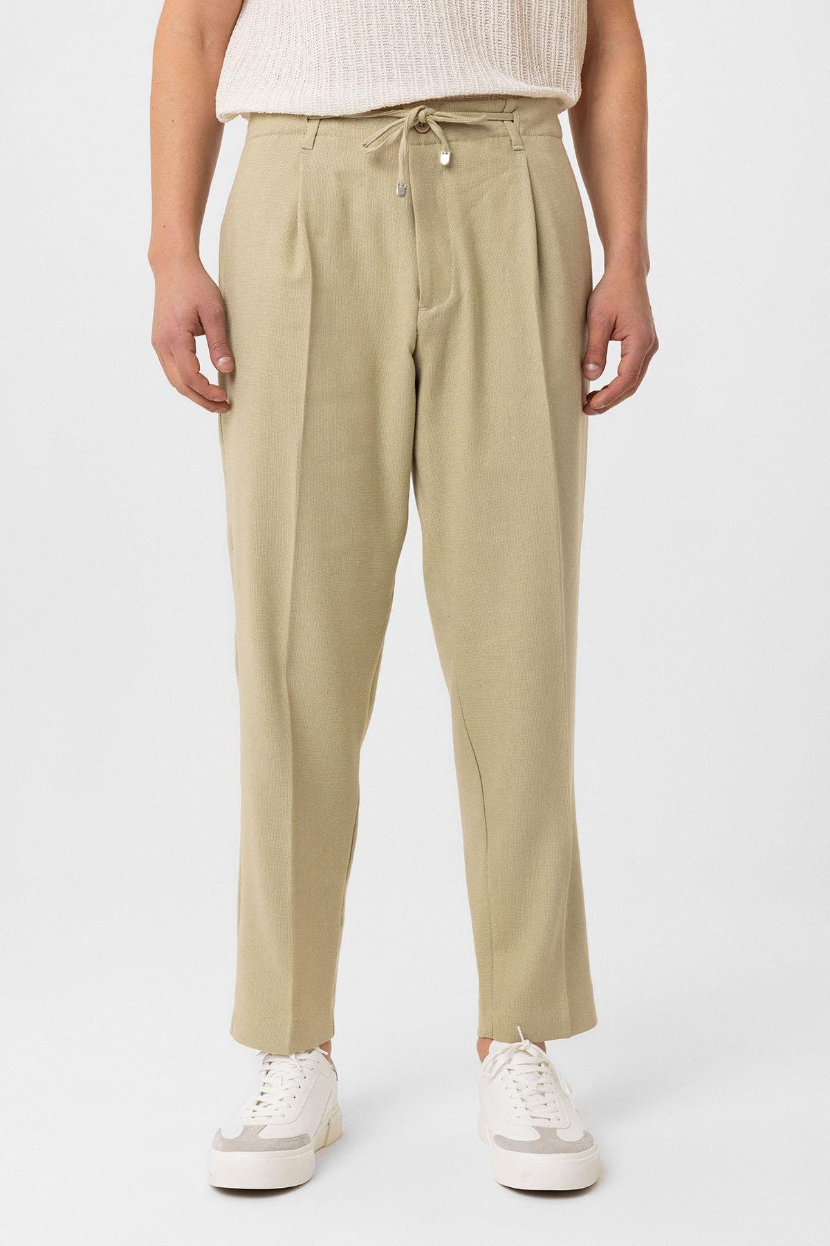 Antioch Açık Haki Jogger Relaxed Fit  Erkek Pantolon