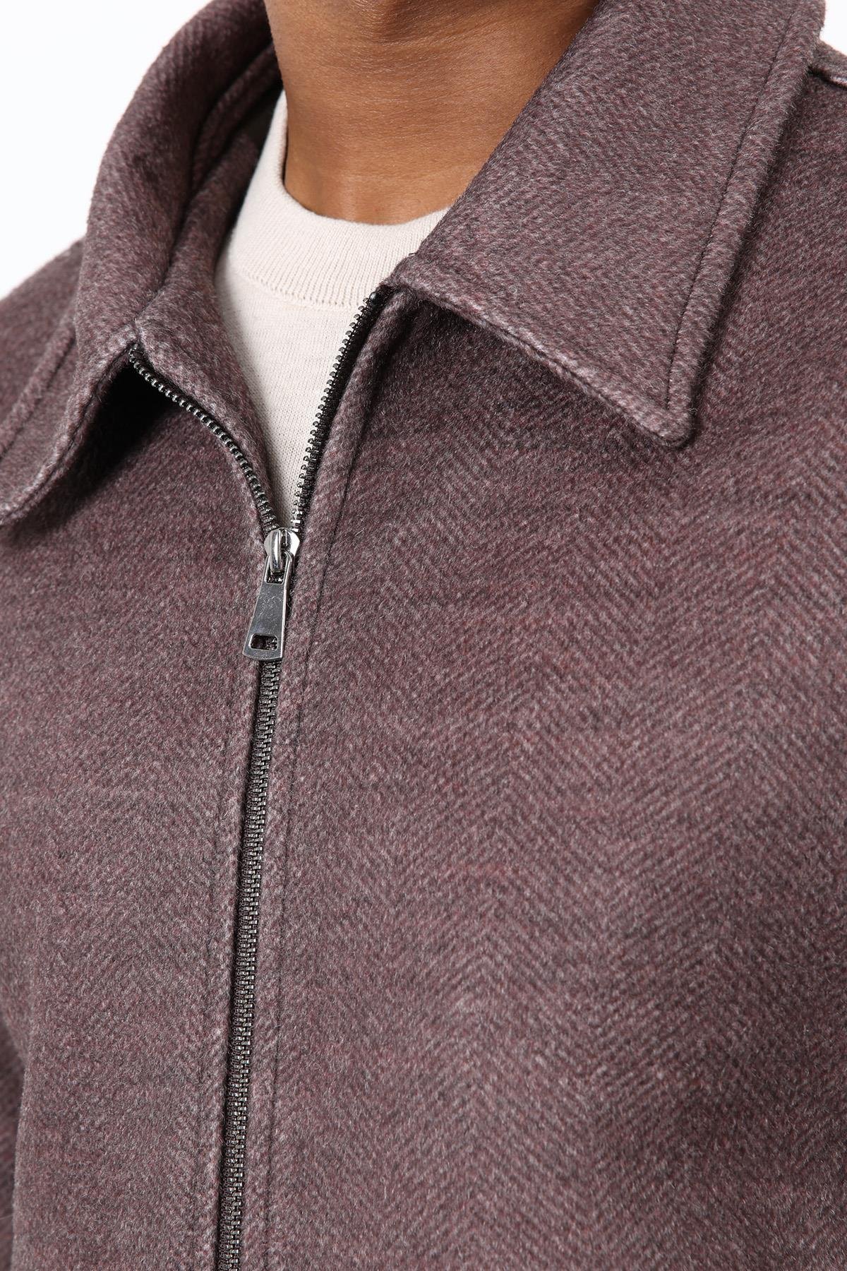 Antioch Açık Vizon Yün Karışımlı Erkek Ceket