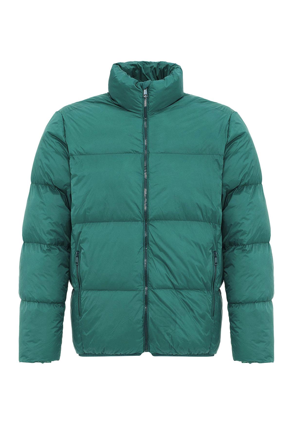 Vertical Collar Rubber Inflatable Coat