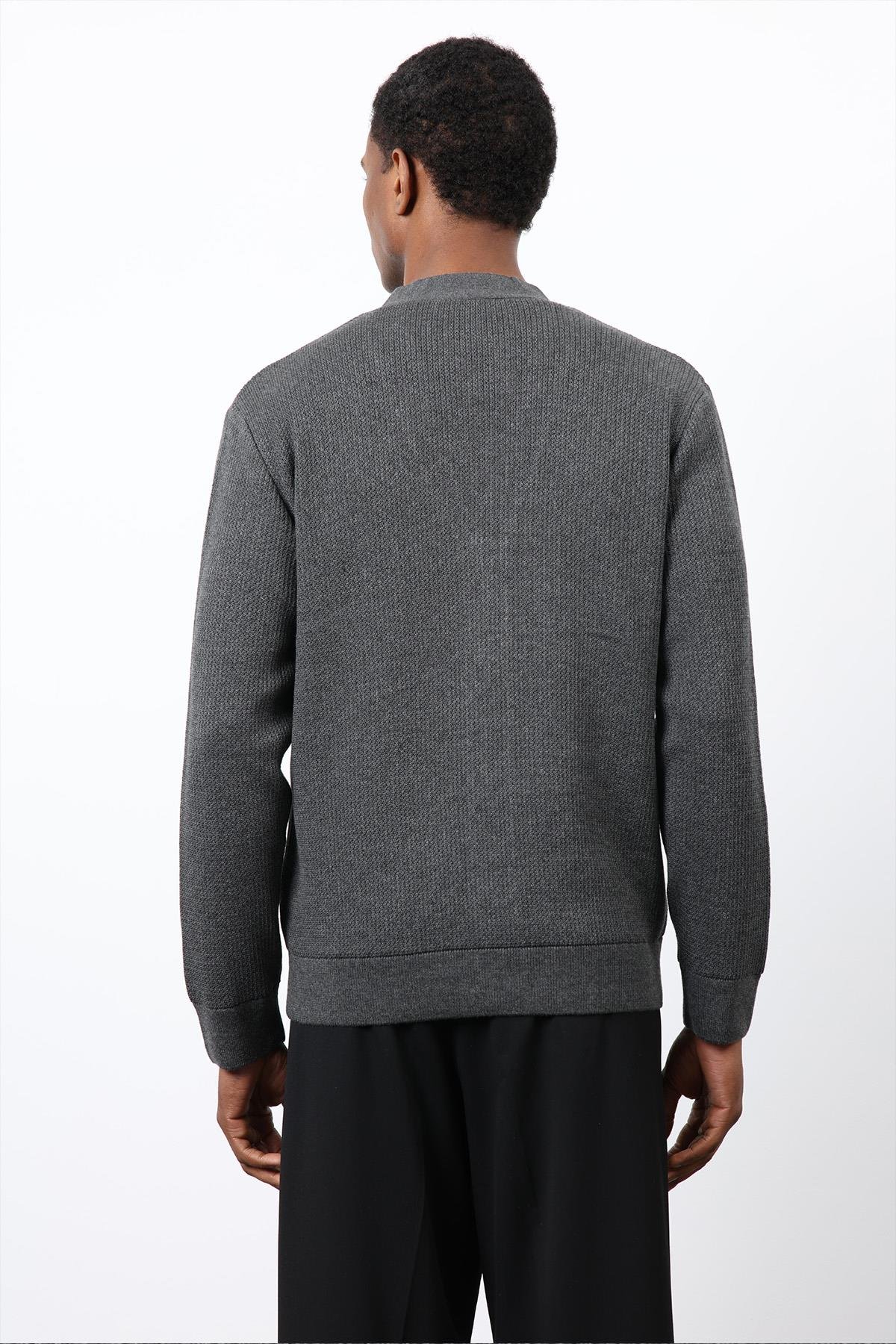 Antioch Antrasit Basic Erkek Hırka