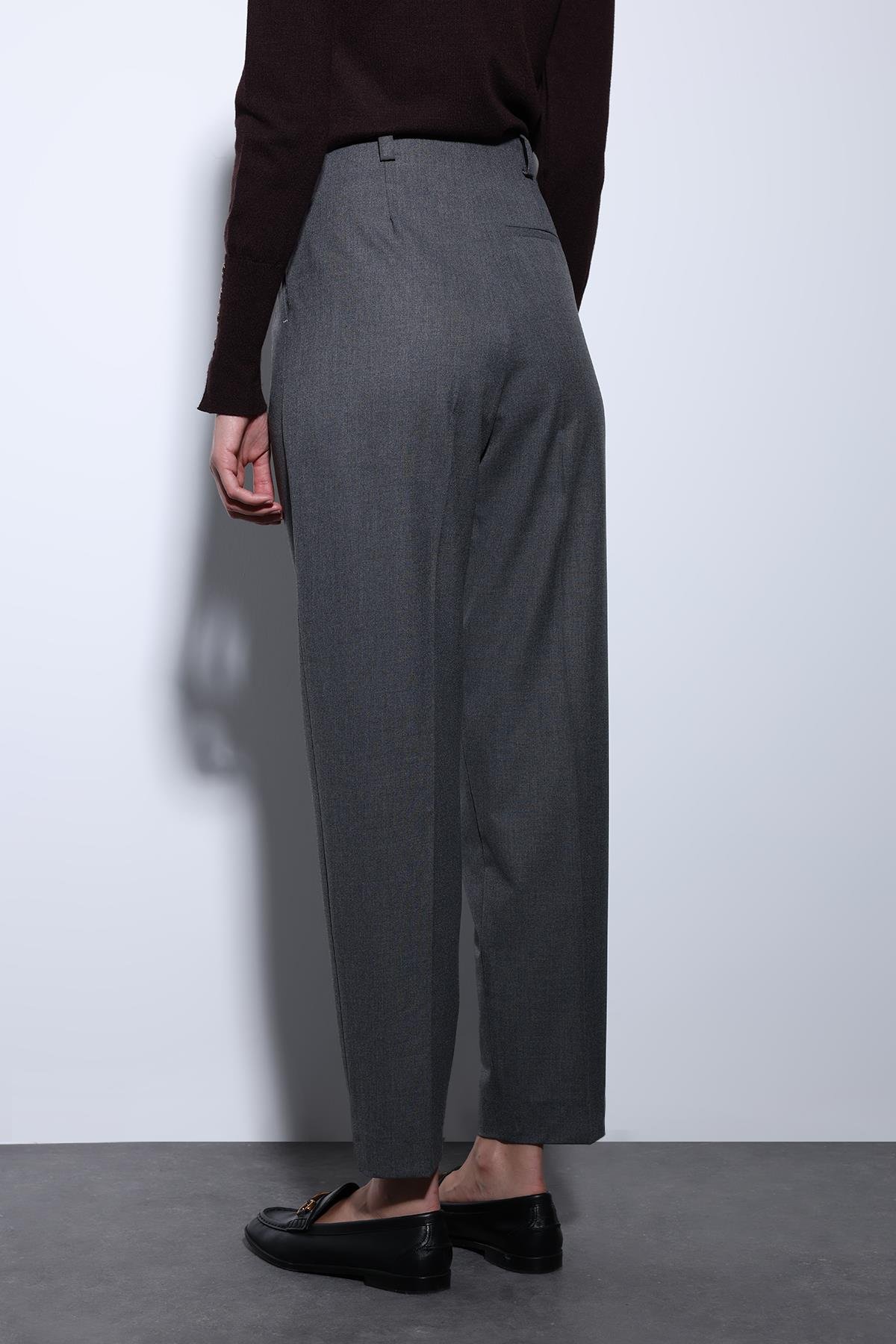 Antioch Antrasit Pensli Kadın Pantolon