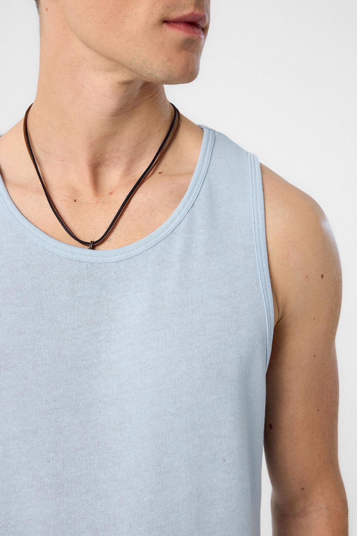 Antioch Bebe Mavi Basic Erkek Atlet