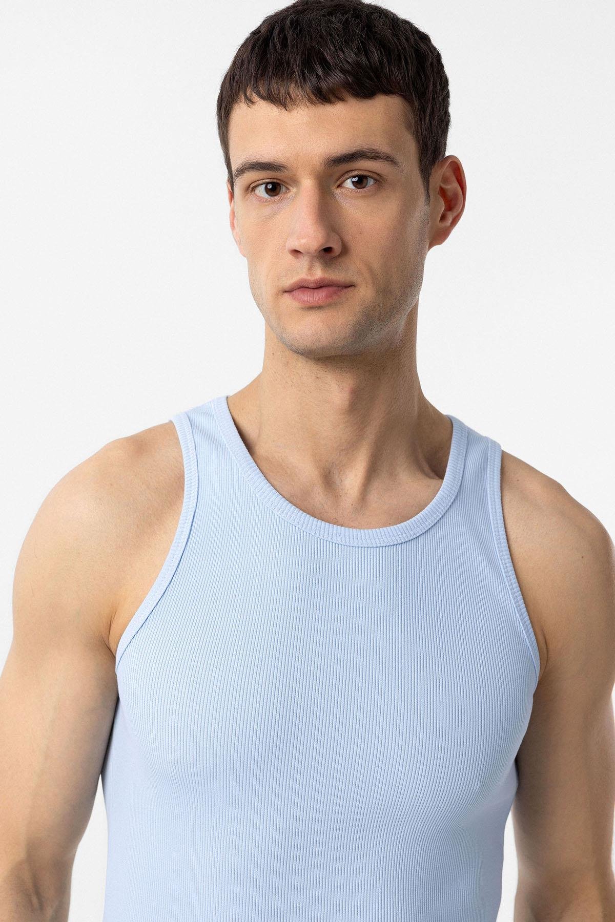 Antioch Bebe Mavi Slim Fit Erkek Atlet