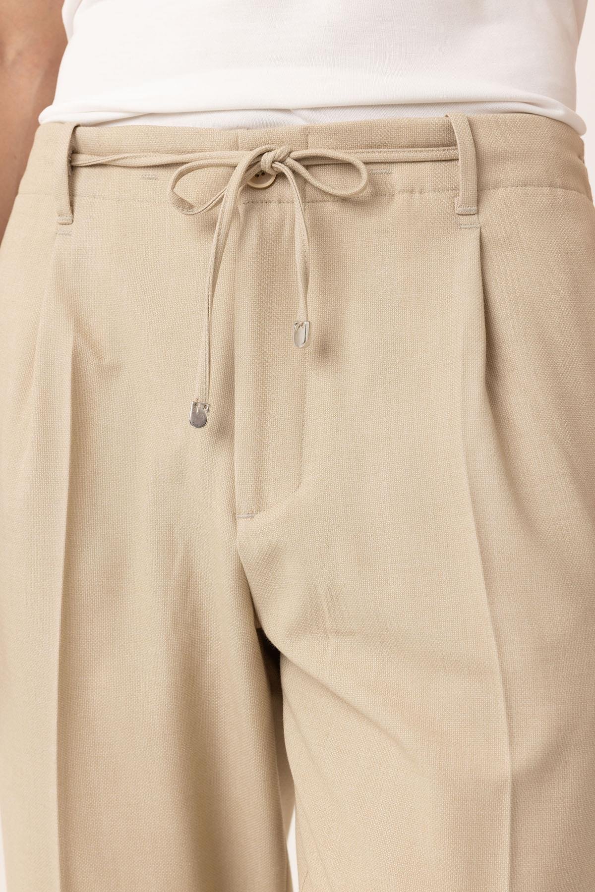 Antioch Bej Jogger Relaxed Fit  Erkek Pantolon