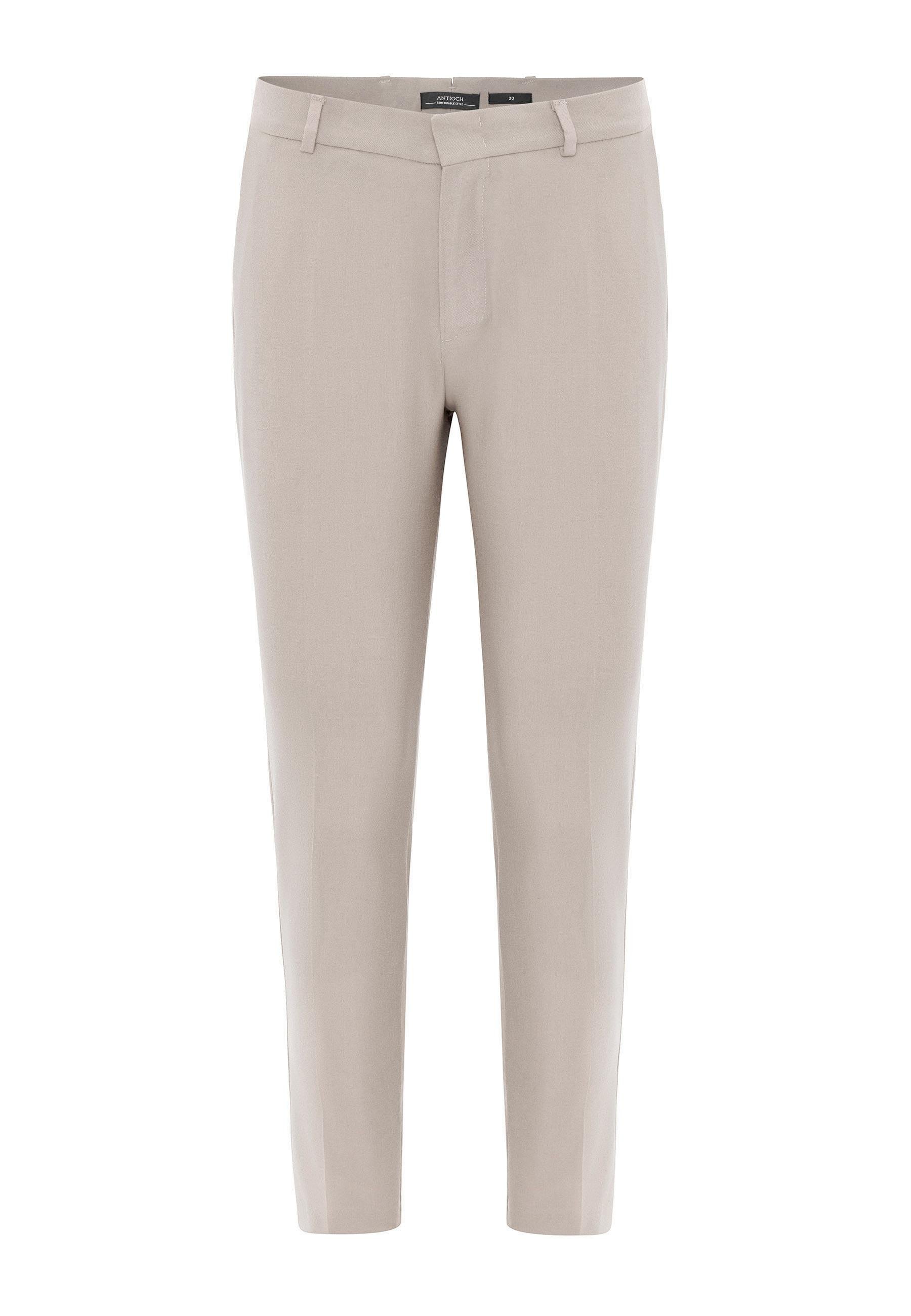 Antioch Bej Yüksek Bel Klasik Erkek Pantolon