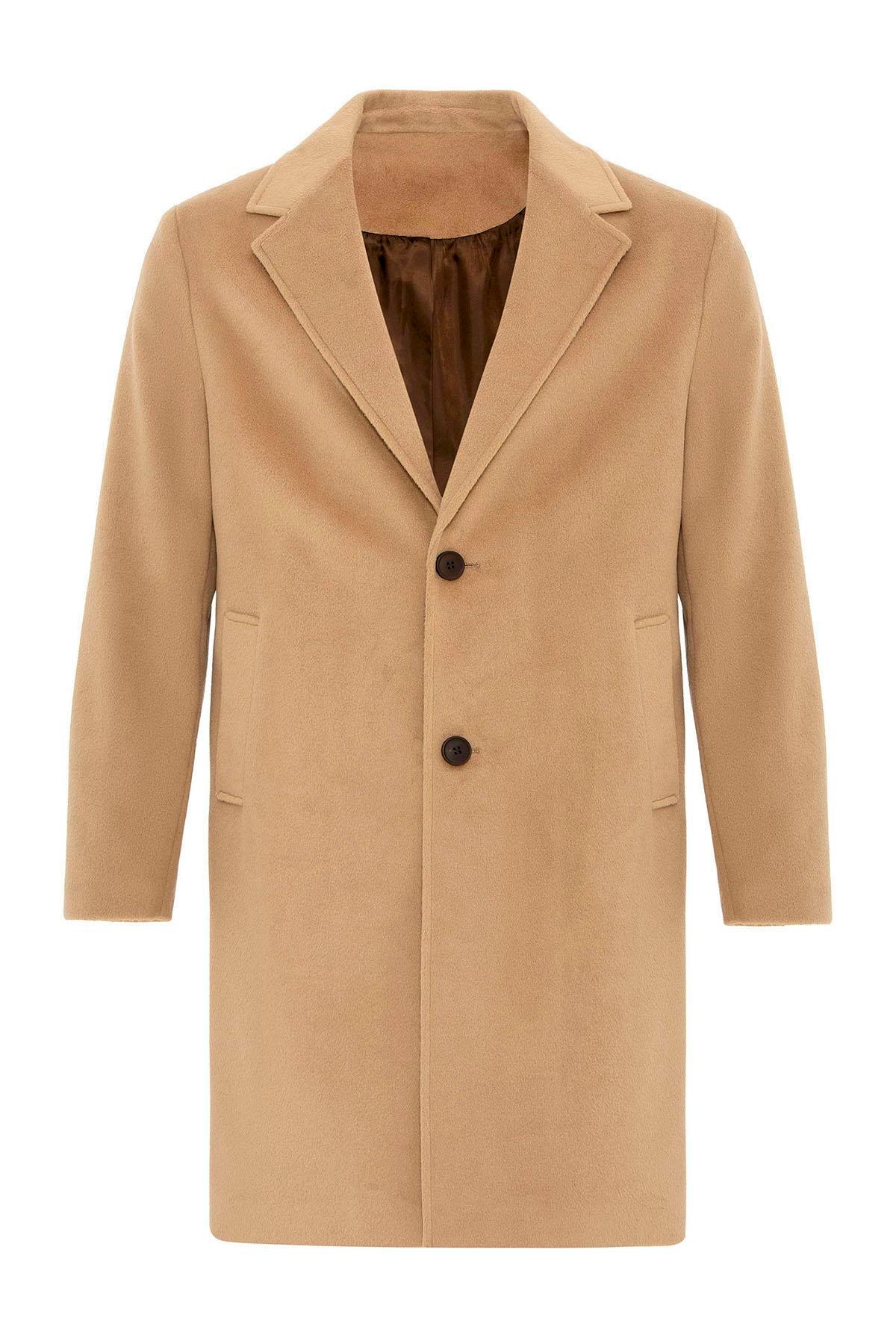 Antioch Camel Dokulu Erkek Kaban